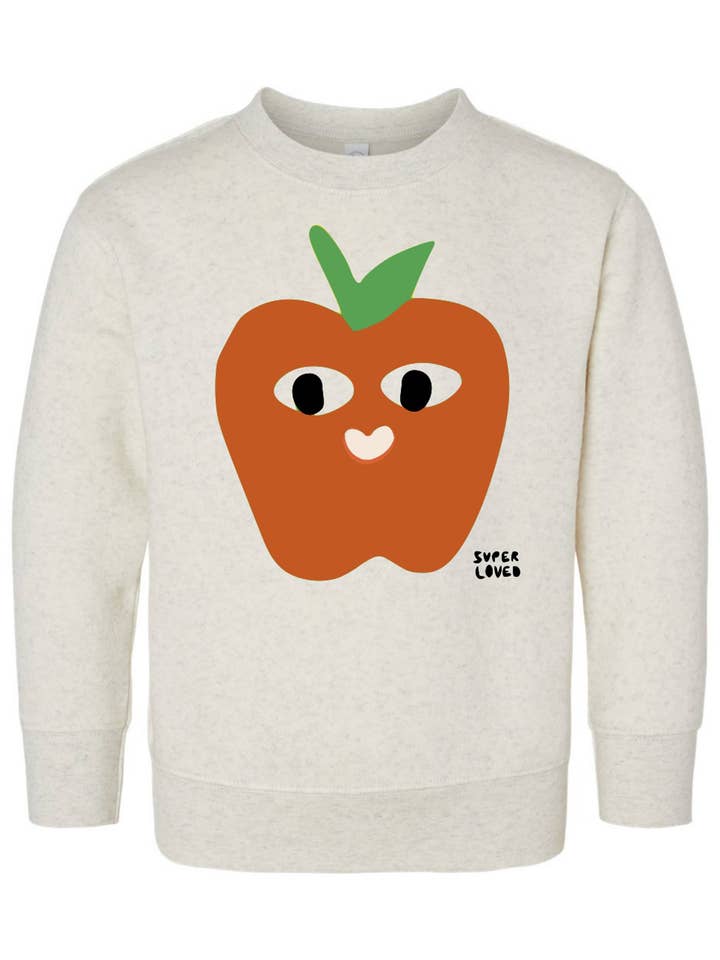 SUPER LOVED, The Big Apple Kids Sweatshirt for wholesale by Joseph + Sue