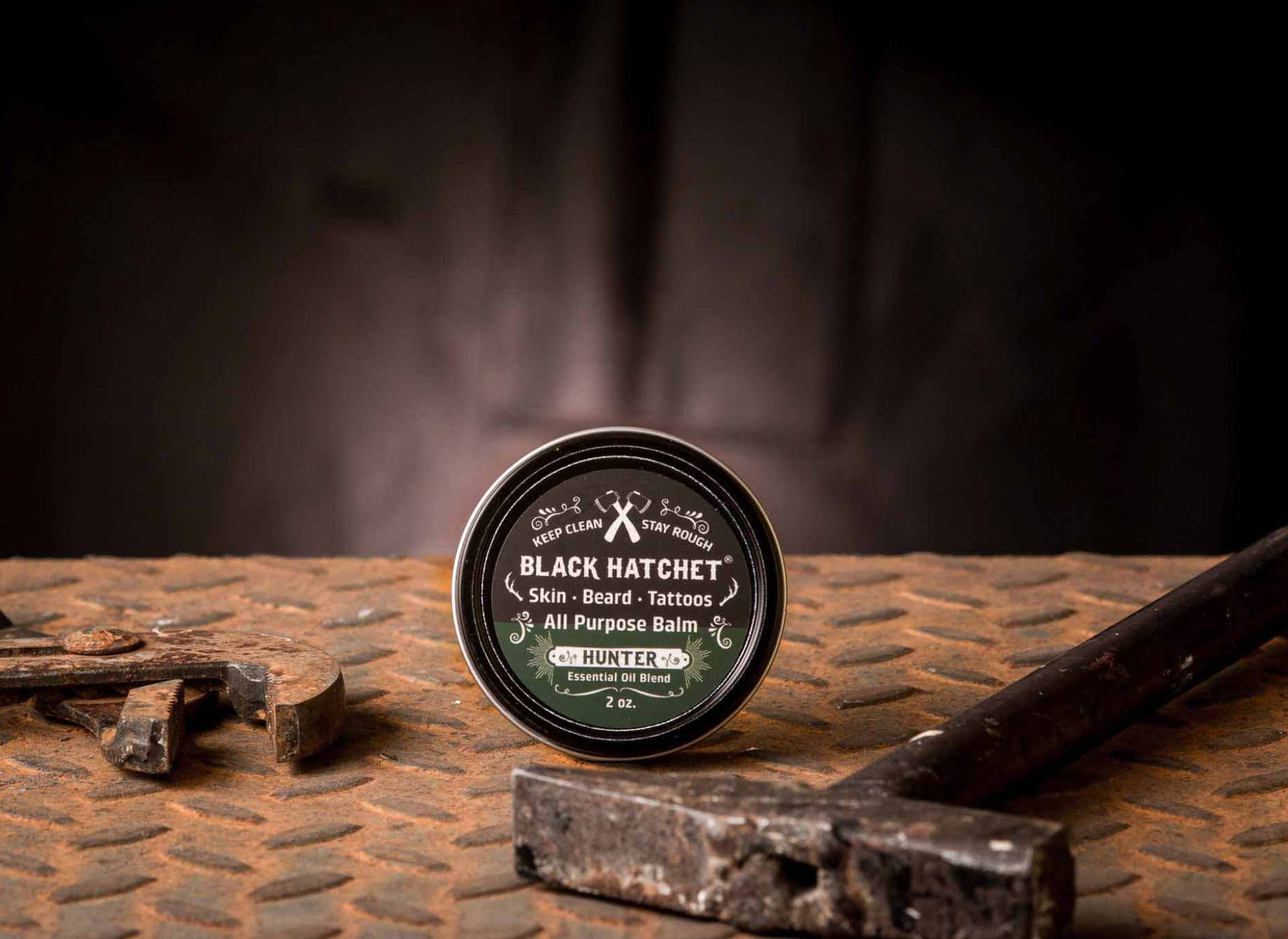Latika Beauty - Wholesale Beard Styling Product - Beard and Tattoo Balm - Hunter ⚫ Black Hatchet Gifts for Men2