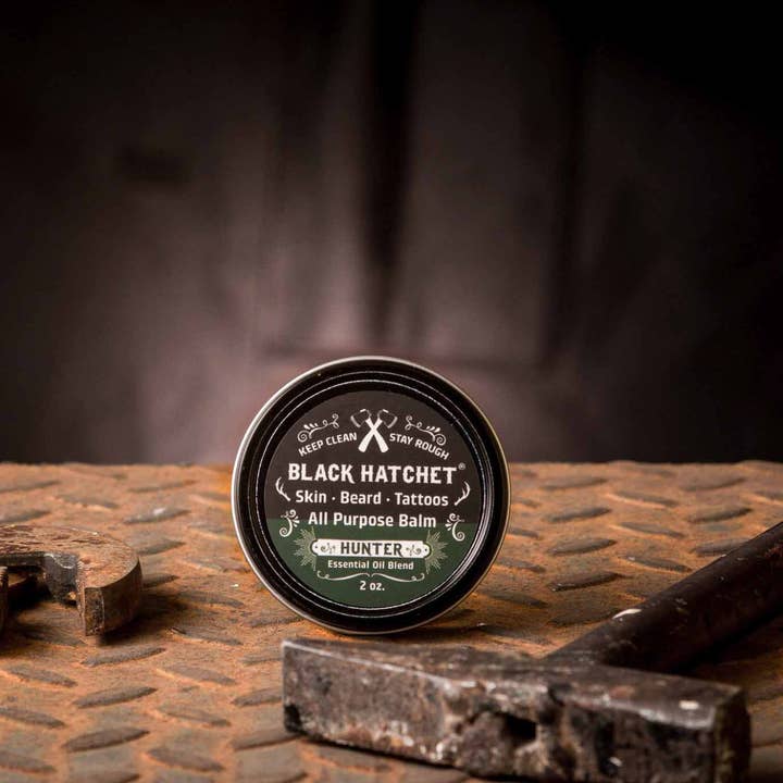 Latika Beauty - Wholesale Beard Styling Product - Beard and Tattoo Balm - Hunter ⚫ Black Hatchet Gifts for Men2