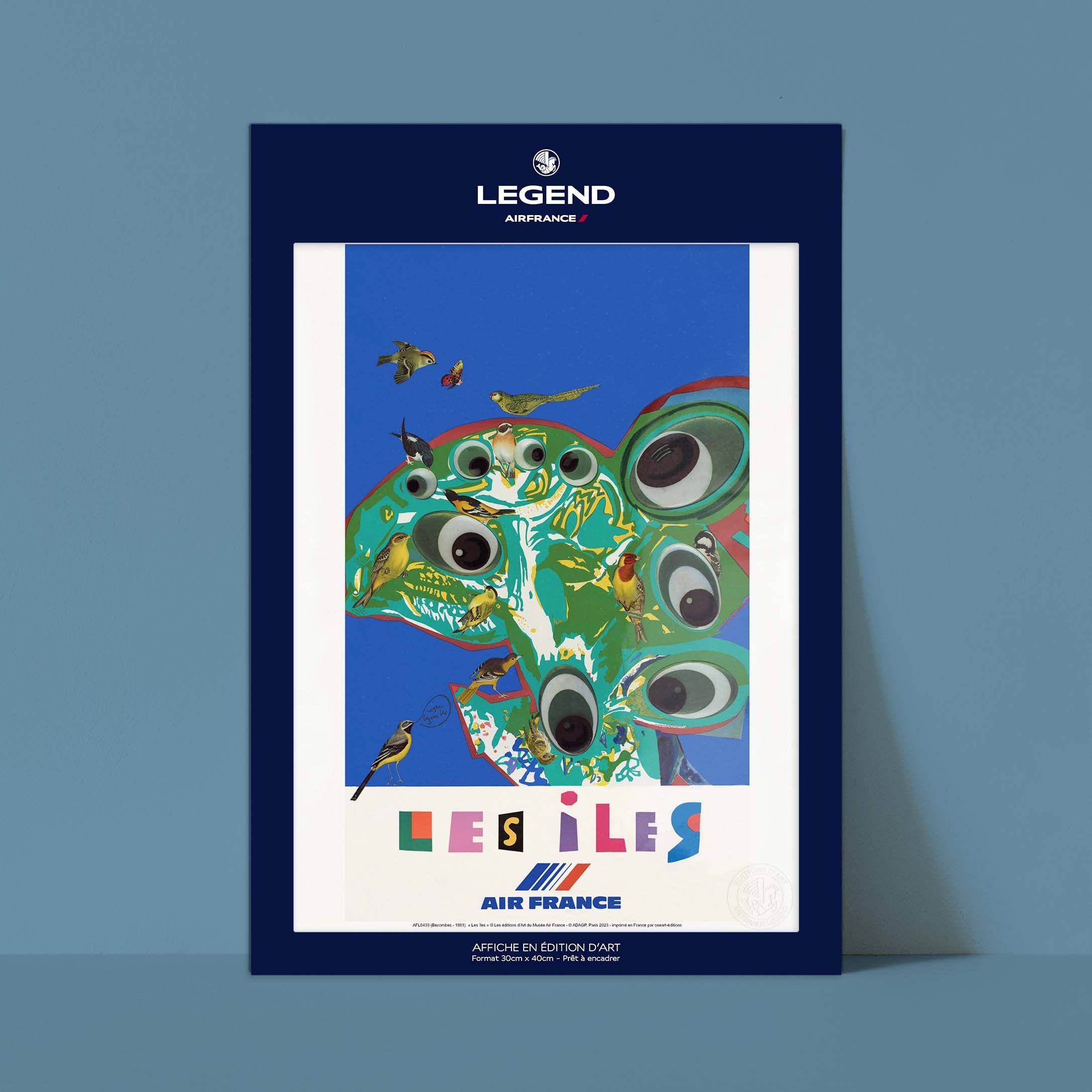 Oneart - Wholesale Poster - Air France Poster / The Islands - AFL04330