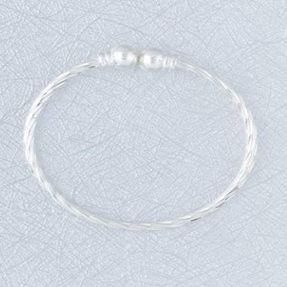 Baby Bangle Bracelet-Silver for wholesale by S&A Fashions