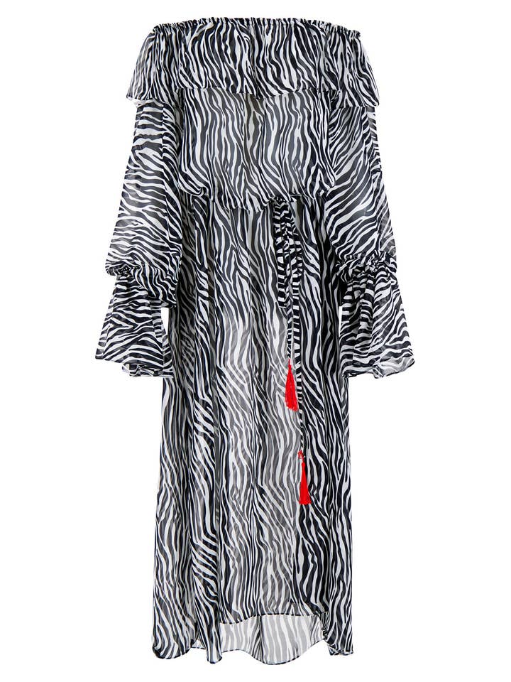 Maxikleid Zebra für den Großhandel von NARCES