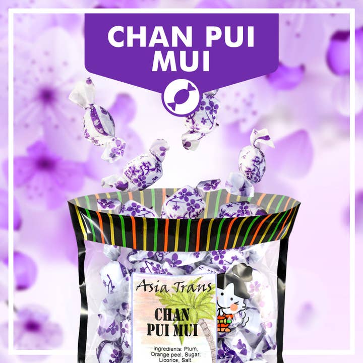 Chan Pui Mui Chinese Traditionele Pruimensnoepjes voor wholesale door Snack Hawaii