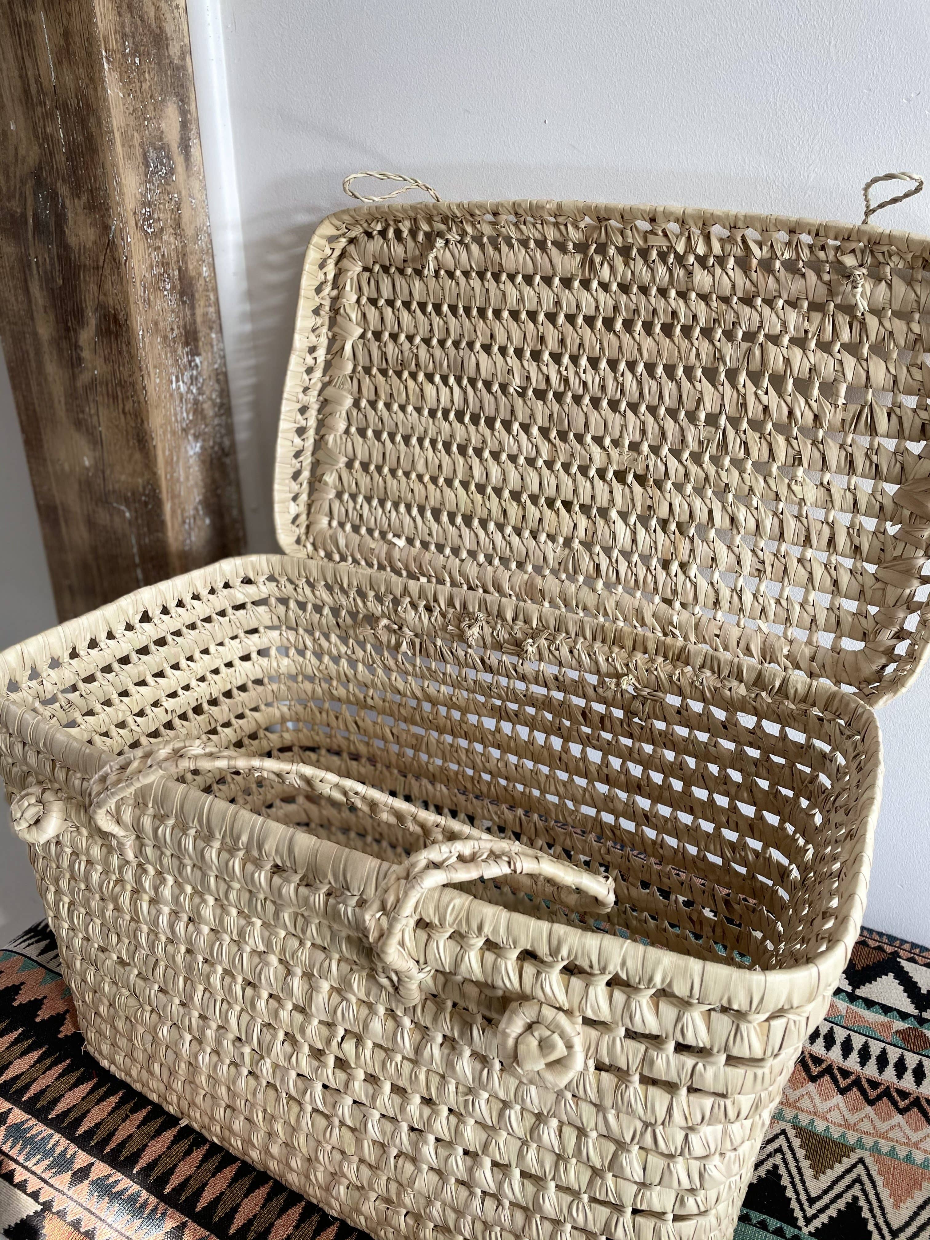 Tamegrouteshop - Wholesale Basket - Gevlochten marokkaanse mand1