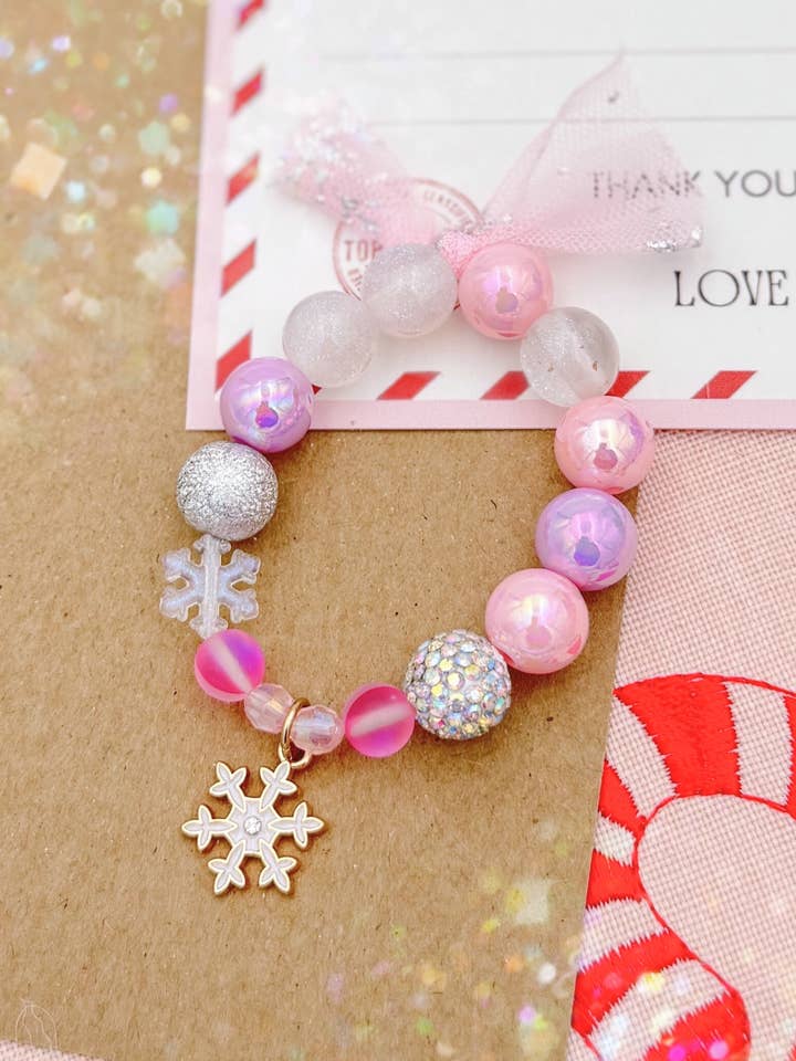Snowflake // Child Bracelet for wholesale by Bend & Snap