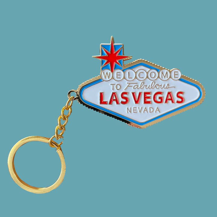 Welcome To Las Vegas Sign Key Chain for wholesale by Battle Born Brand