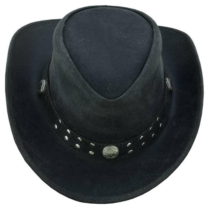 Lesa collection inc - Wholesale Cowboy Hat - Unisex - Arizona Leather Hats for Men & Women Cowboy western style9