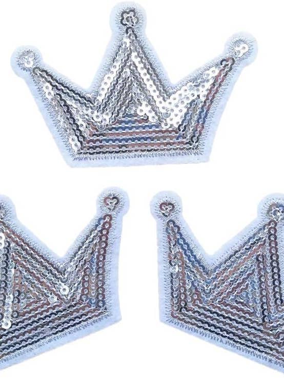 Large Sequin Crown for wholesale by Happy Barb LLC