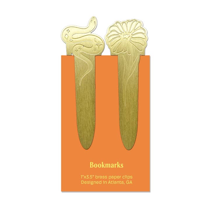Snake & Flower Bookmarks for wholesale by Rainbow Vision