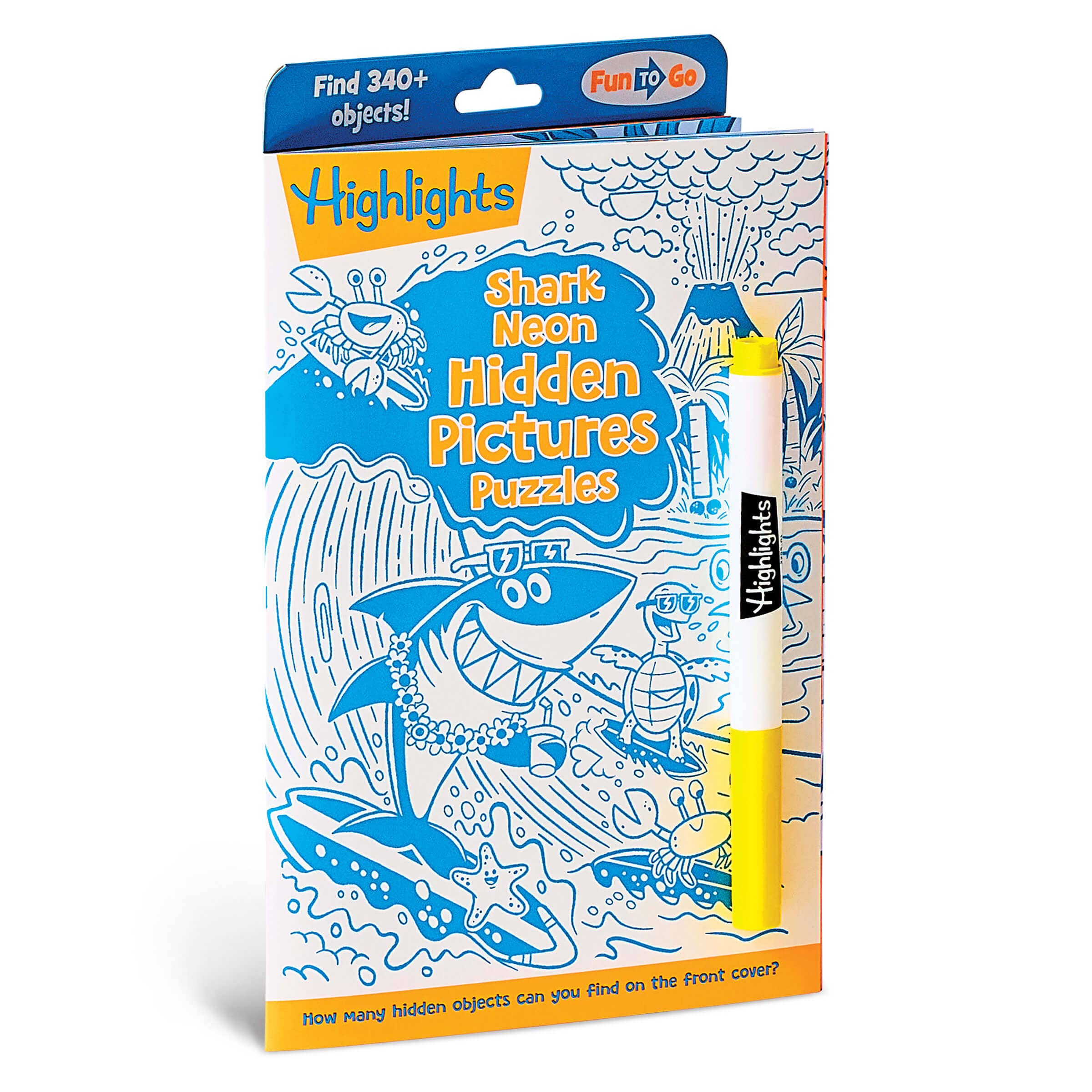Highlights for Children - Wholesale Coloring & Activity Book - Kids & Baby - Neon Shark Hidden Pictures Puzzles6