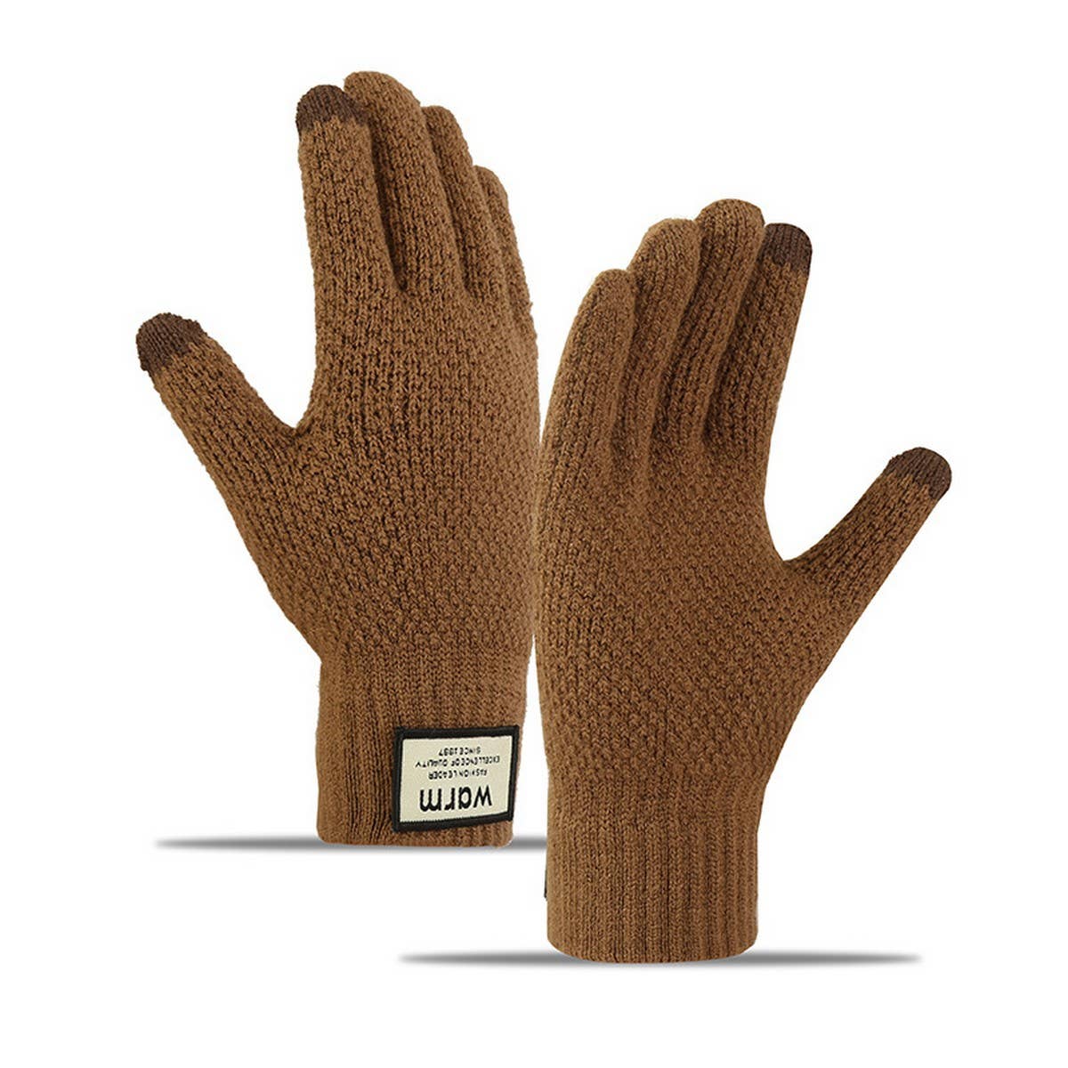NINEXIS - Wholesale Gloves - Men's - CWAG00541_MEN WINTER WARM KNIT TOUCHSCREEN GLOVES1