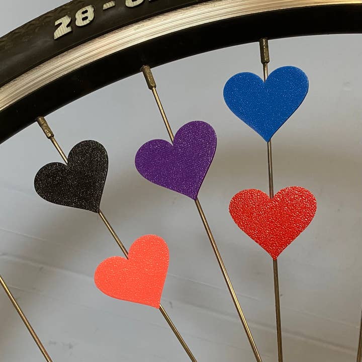 Bikemoji - Vendita all'ingrosso Accessori per ciclisti - Decorazioni Heart Bike