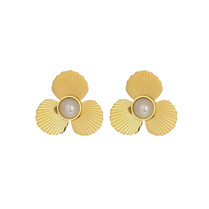 Ivy Earrings - Gold for wholesale by DAYLO