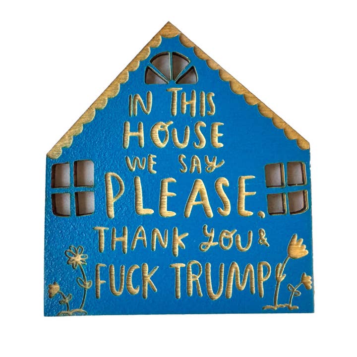 F*ck Trump - House Magnet for wholesale by SnowMade