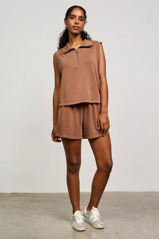 SKIES ARE BLUE - Wholesale T-Shirt - Women's - Soft Modal Sleeveless Top1