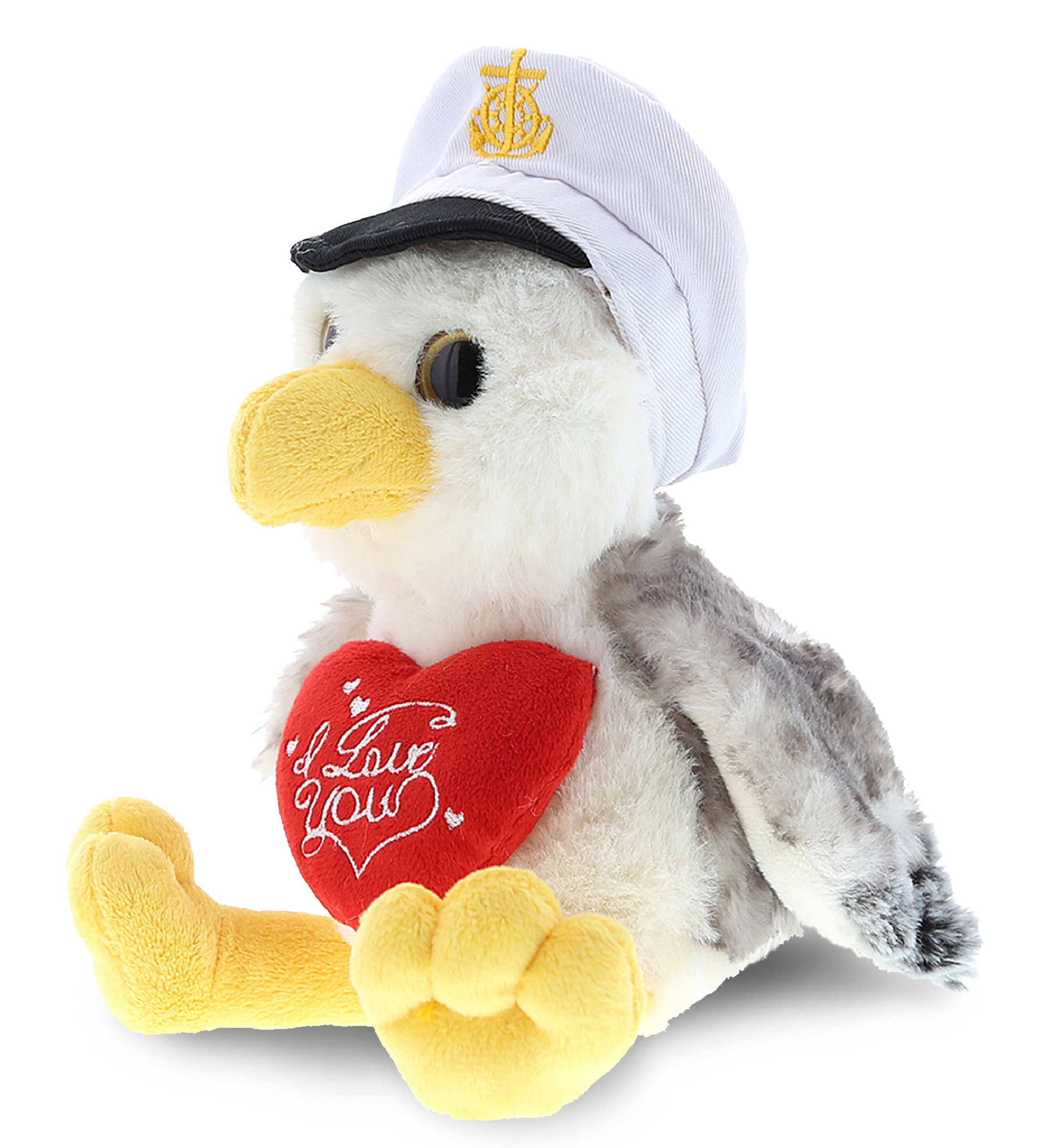 Cota Global - Wholesale Stuffed/Plush Toy - Kids & Baby - Plush I Love You Heart with Seagull Sailor0