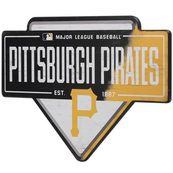 Open Road Brands, LLC - Wholesale Sign - Pittsburgh Pirates Base Wall Decor1