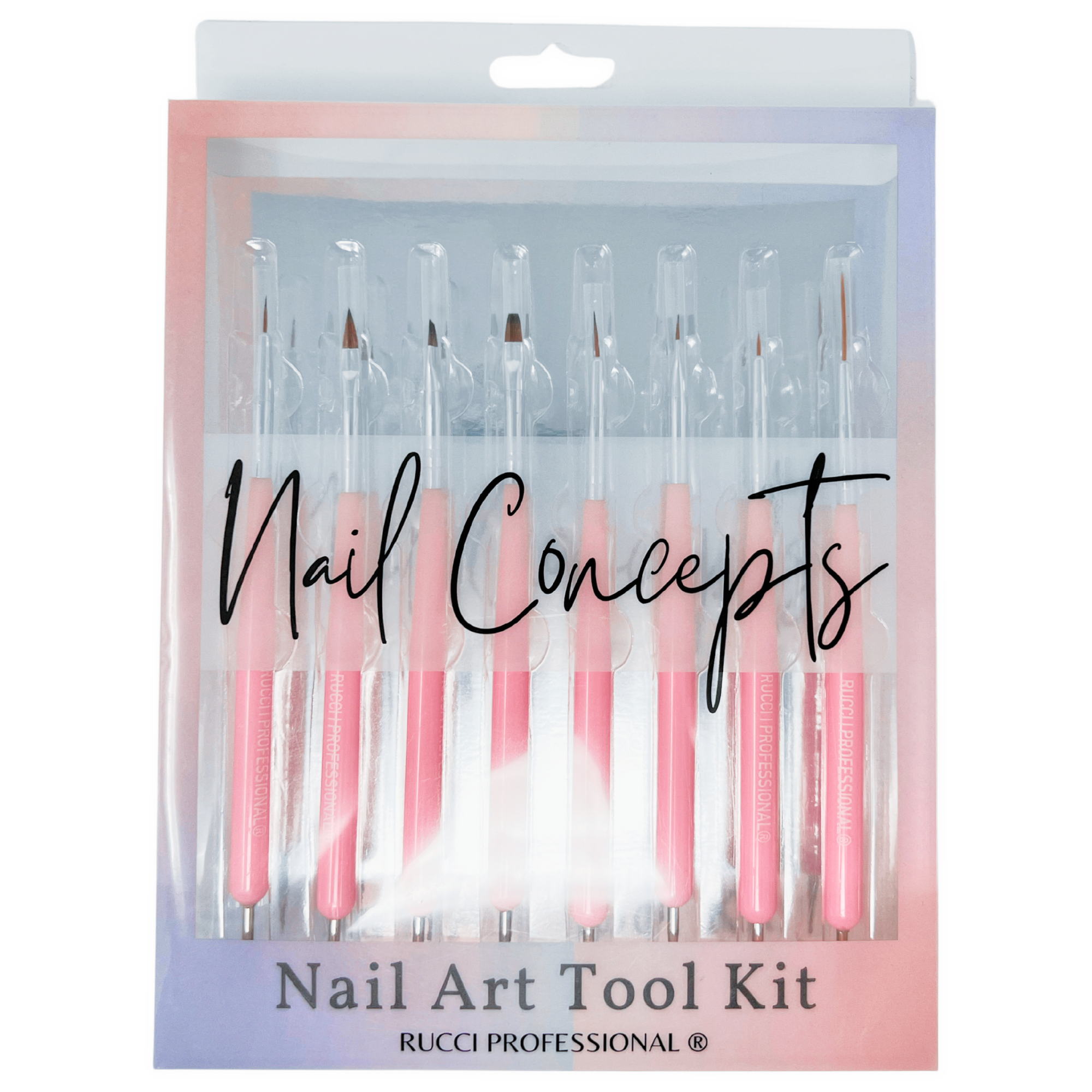 Rucci Professional - Wholesale Nailcare Set - TW133 Nail Art Brush Set0