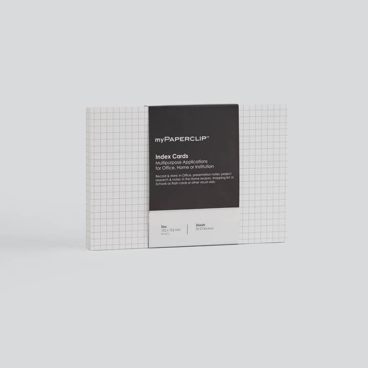 myPAPERCLIP - Wholesale Stationery/Notecard Set - Index Cards - IC50W21