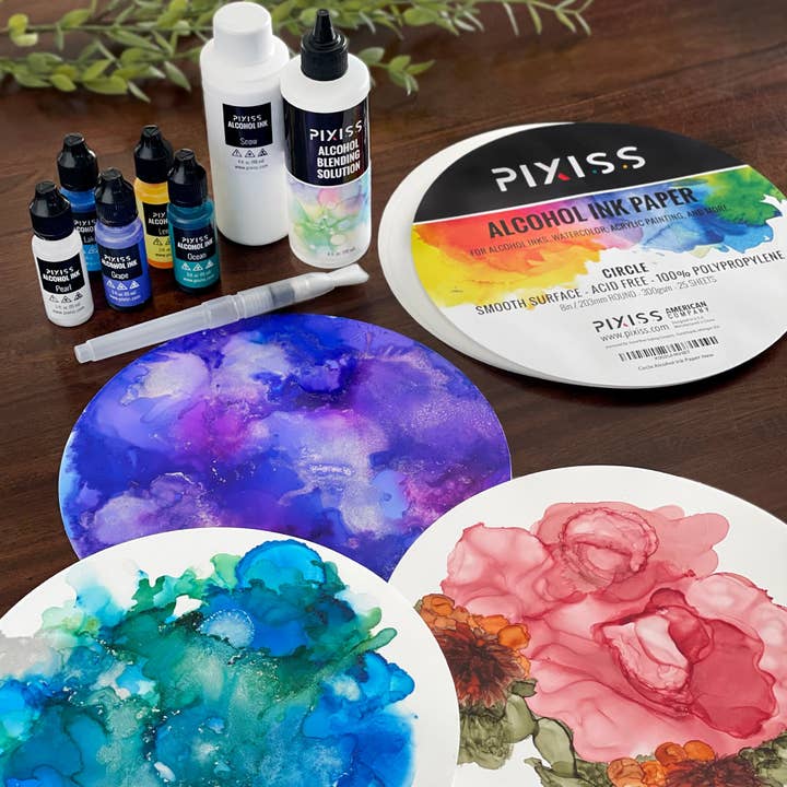 Pixiss - Venta al por mayor Papel para pintar - Papel redondo con tinta alcohólica PIXISS4
