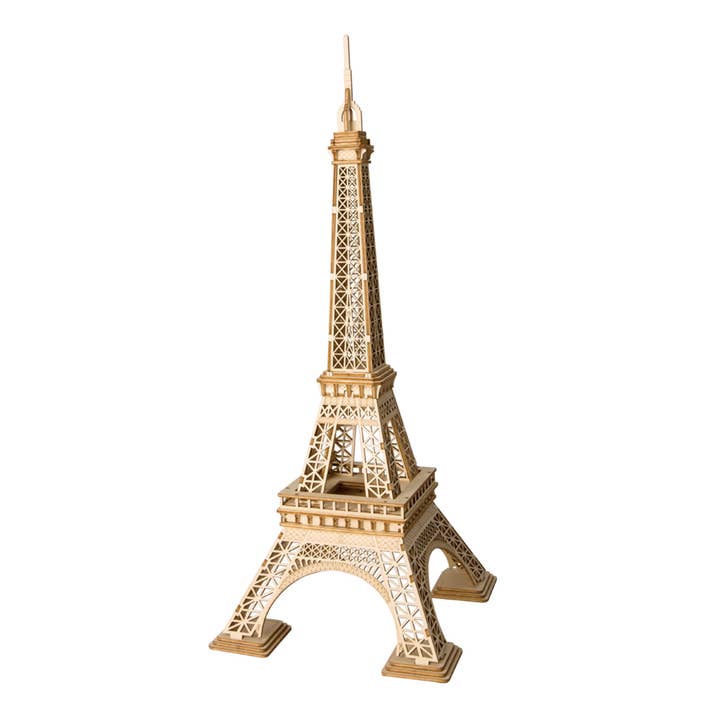 Hands Craft - Wholesale Puzzle - Kids - 3D Laser Cut Wooden Puzzle: Eiffel Tower