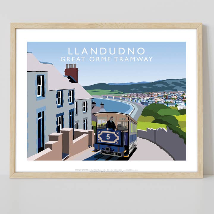 Star Editions – Großhandel Kunstdruck – Llandudno, Wales 2 Von Künstler Richard O'Neill - Kunstdruck1