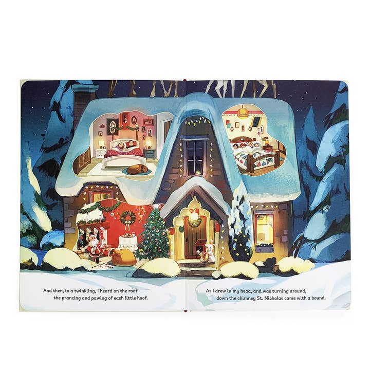 Cottage Door Press - Wholesale Baby & Toddler Book (0-2) - The Night Before Christmas Keepsake Board Book1