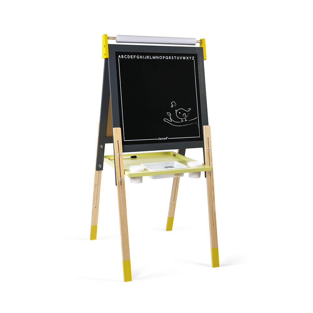 Juratoys - Wholesale Easel - Grey/Yellow Adjustable Easel1