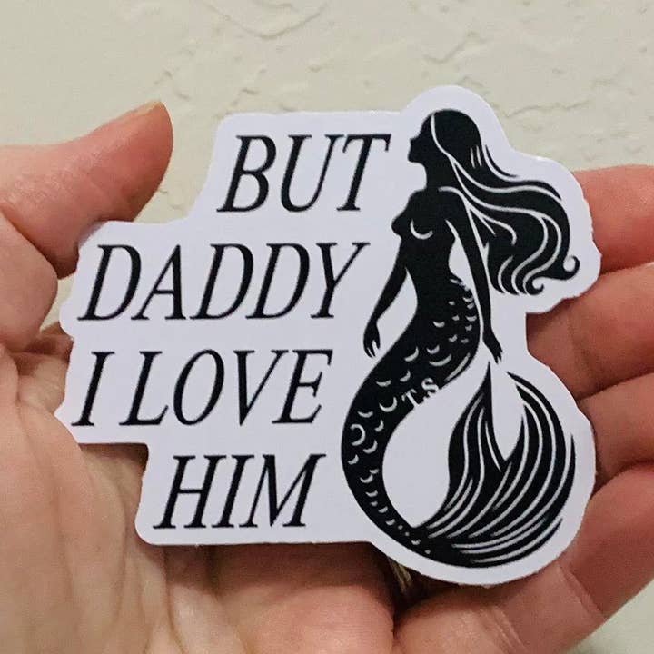 I Love Him -Taylor TTPD Stickers/Magnet for wholesale by Oily Graphic Creations
