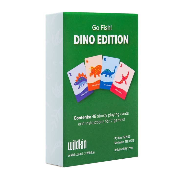 Wildkin - Wholesale Card Game - Go Fish! Card Game - Dino Edition4