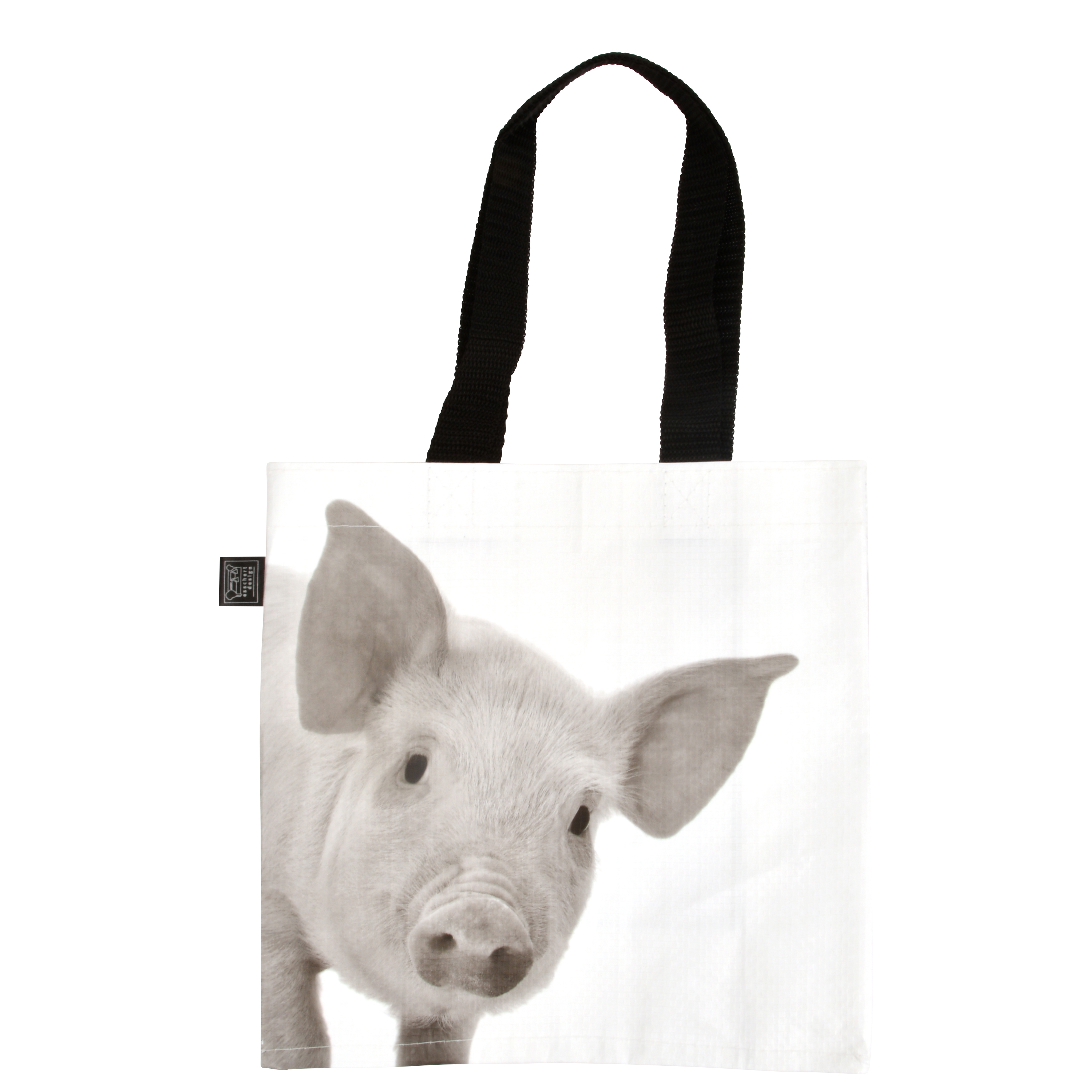 Esschert Design USA - Wholesale Grocery/Shopping Bag - Farm Animal Shopping Bag, Black/White, 4 Asst.2