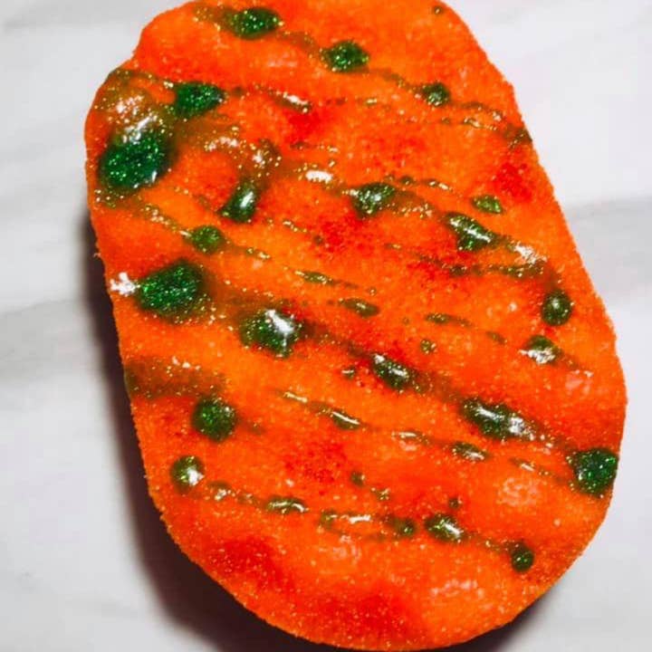 Flaming desserts - Wholesale Bath Pouf/Sponge - Soap infused sponges6