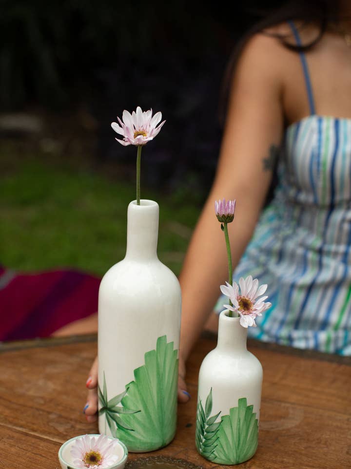 Ceramic - Palm Carafe L for wholesale by Voyage