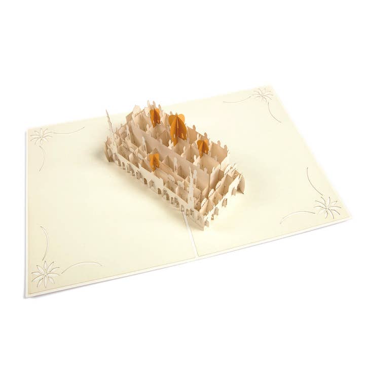 Mosquée Sheikh Zayed - Carte Abra 3D Pop Up pour la vente par Abra Cards