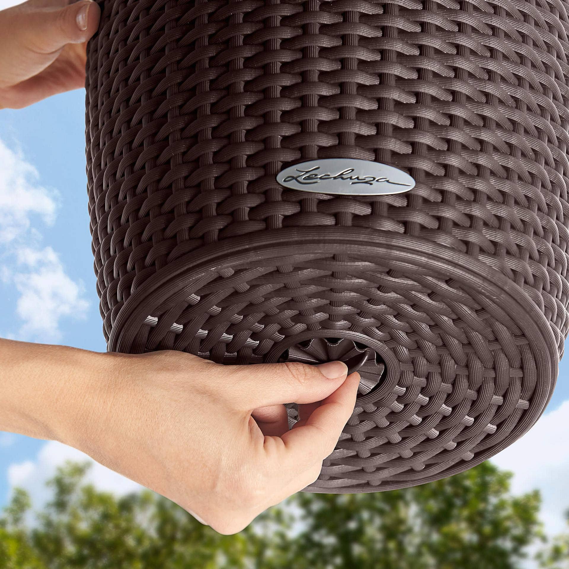 Lechuza Self Watering Planters – Engroshandel Hængende plantekasse – LECHUZA NIDO Cottage hængende kurv Poly harpiks plantepotte21