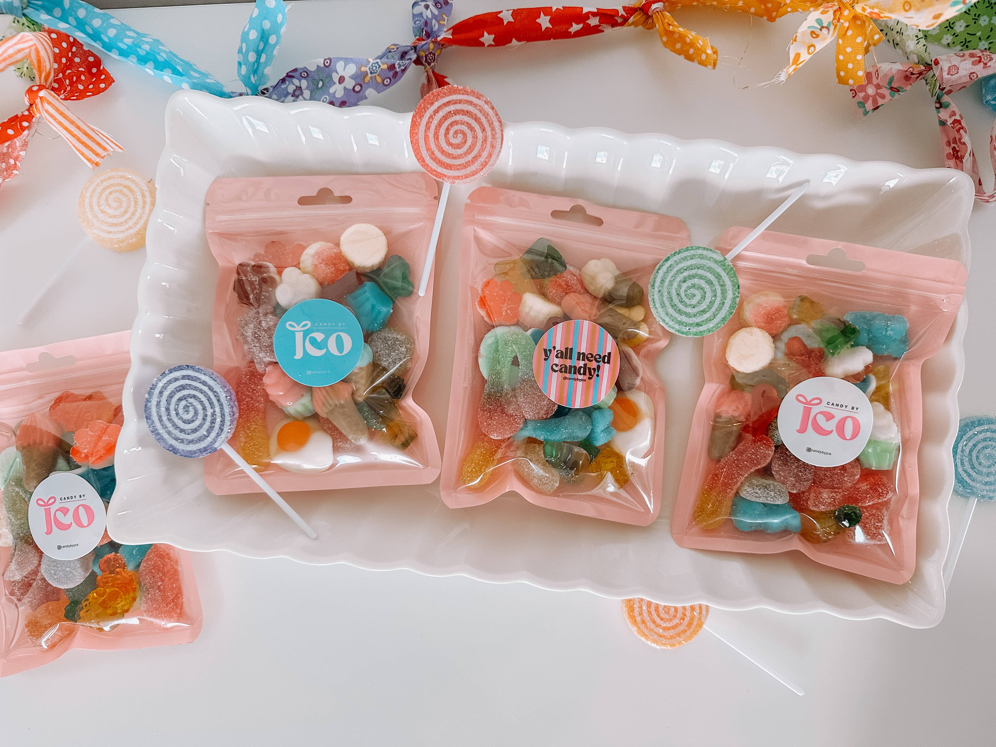 Candy by J.Co - Wholesale Gummy - Pastel Party Packs {candy zipper pouch}2