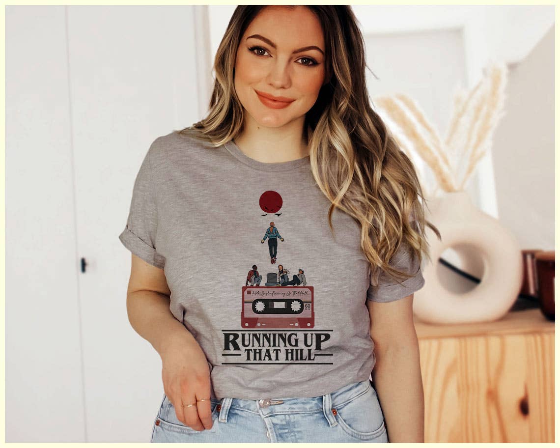 House Of Rodan - Wholesale T-Shirt (Graphic) - Women's - Running Up That Hill - Stranger Things Inspired T-Shirt1