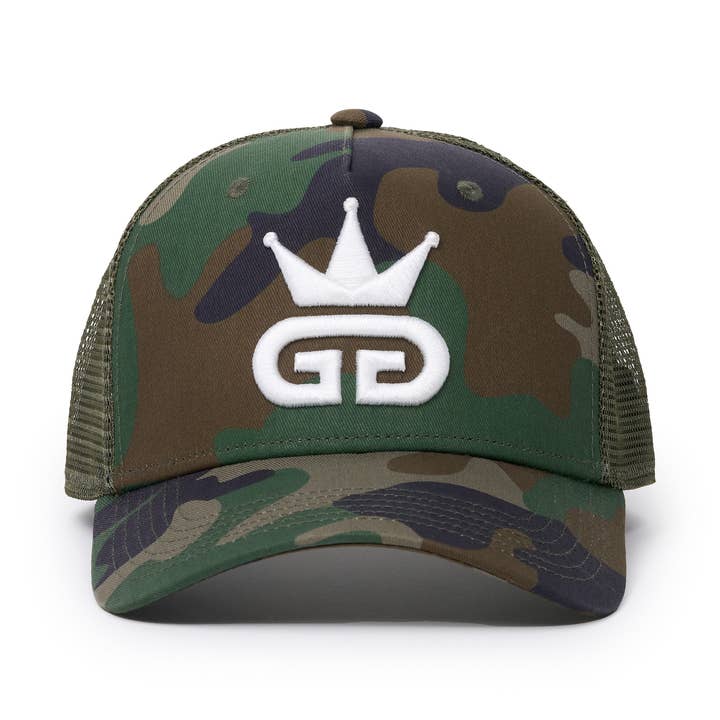 GGT Camo Green Mesh Snapback for wholesale by God Given Talent