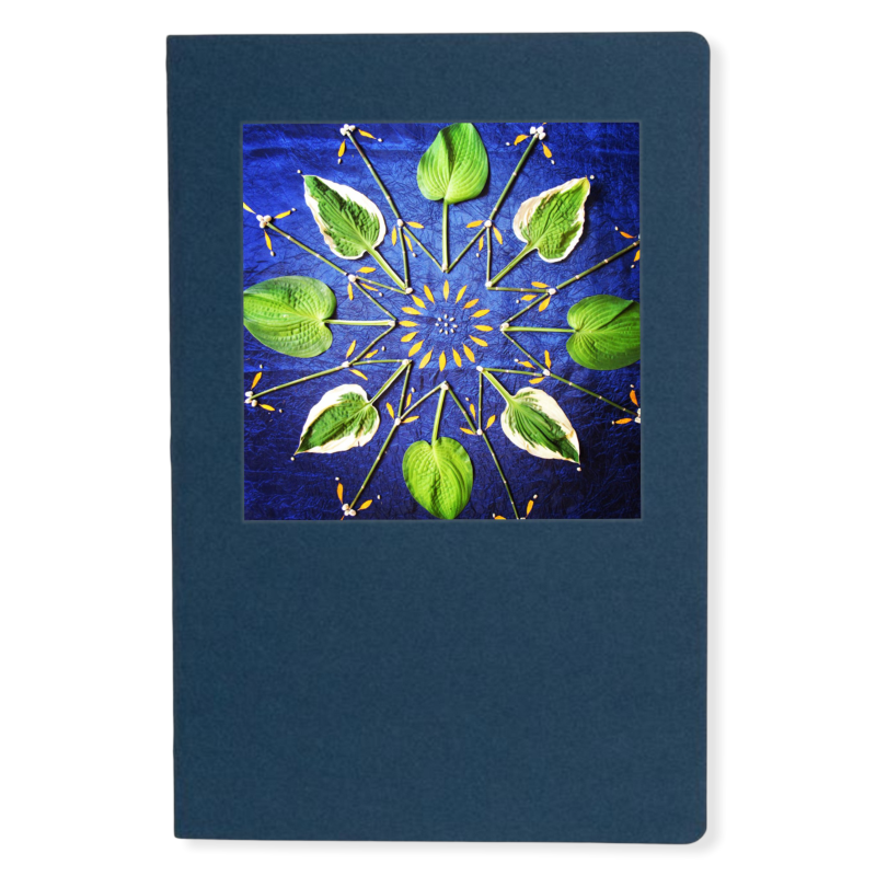 Nature Mandala Art - Wholesale Notebook - Nature / Flower Mandala LG Notebooks :: Blue Green Designs11