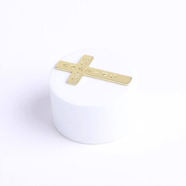 Swanson Christian Products - Wholesale Keepsake Coin/Token - Pocket Cross Amazing Grace Gold 50Pk
