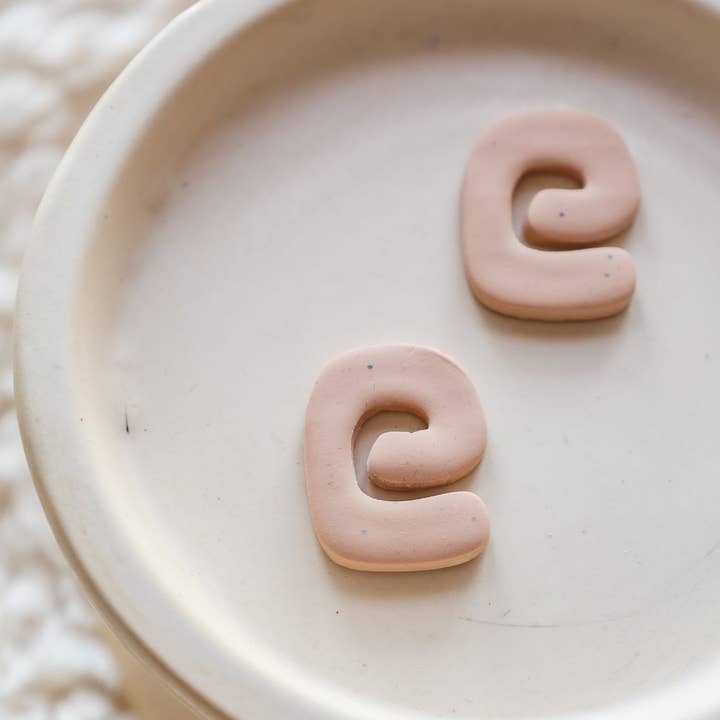 Rainbow's Clay - Wholesale Stud/Post Earrings - Swirl Studs5