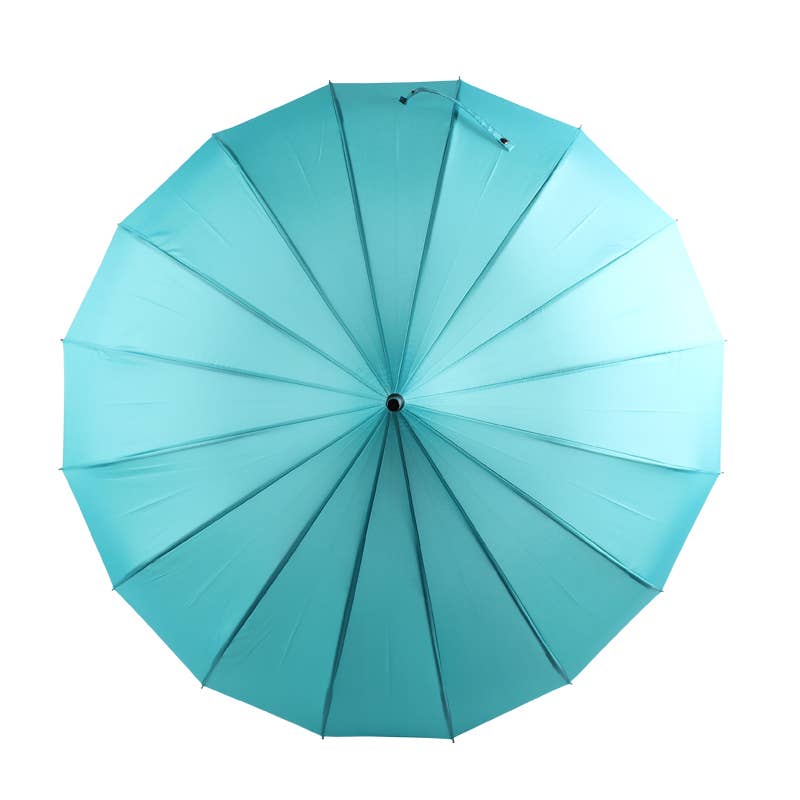 Blue Boutique Classic Pagoda Umbrella in Teal - BCSPPATEA for wholesale on Faire1