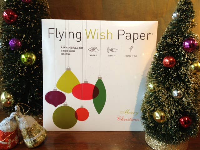 FLYING WISH PAPER ® – Großhandel Weihnachtskarte – RETRO – WISH PAPER™ Vintage-Weihnachtsschmuck-Bastelset2