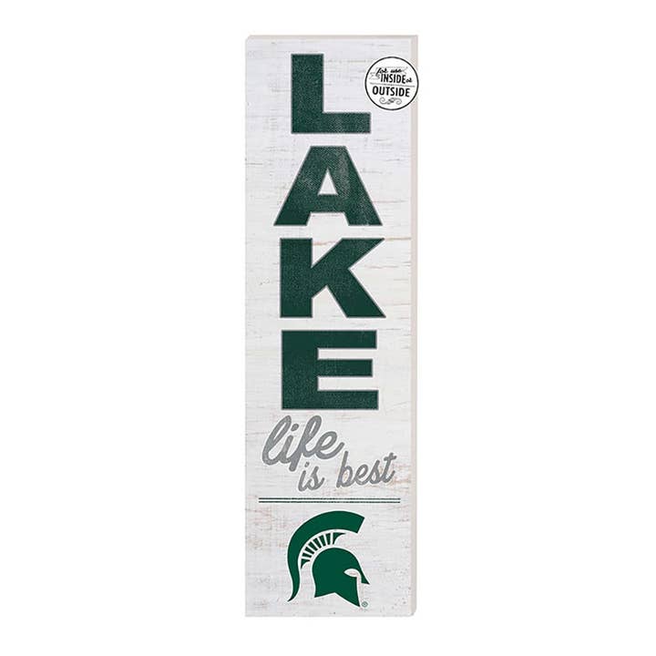 10x35 InOutdoor Sign LAKE Life Michigan State Spartans for wholesale by KH Sports Fan