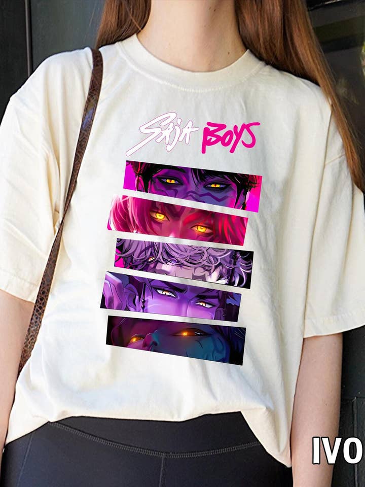 Camicia Saja Boys, Cacciatori di Demoni K-pop, Maglione Ascoltatore K-pop per la vendita all'ingrosso da parte di SONDO DESIGN LTD