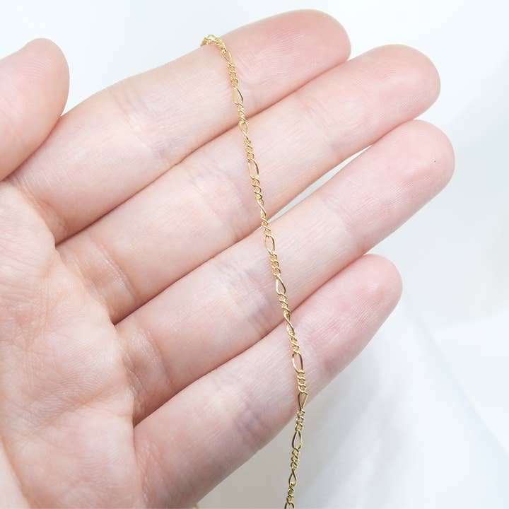 Figaro Chain Necklace for wholesale by LK Jewelers