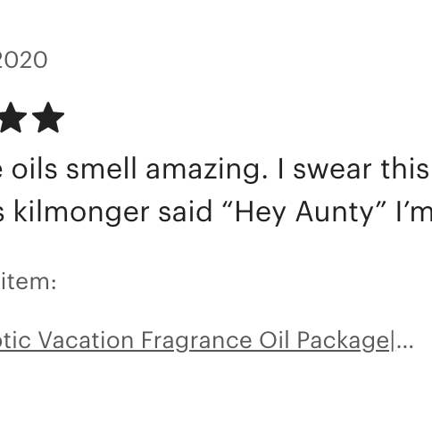 Nature's Lab - Natural Sisters - Wholesale Fragrance oil - Exotic Vacation Fragrance Oil 6-Pack1