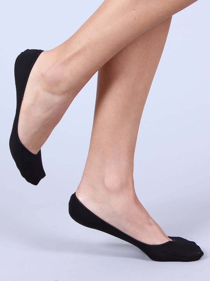 Belle Com'Elle - Wholesale Socks – Women's - Deep Invisible Socks/M001A0