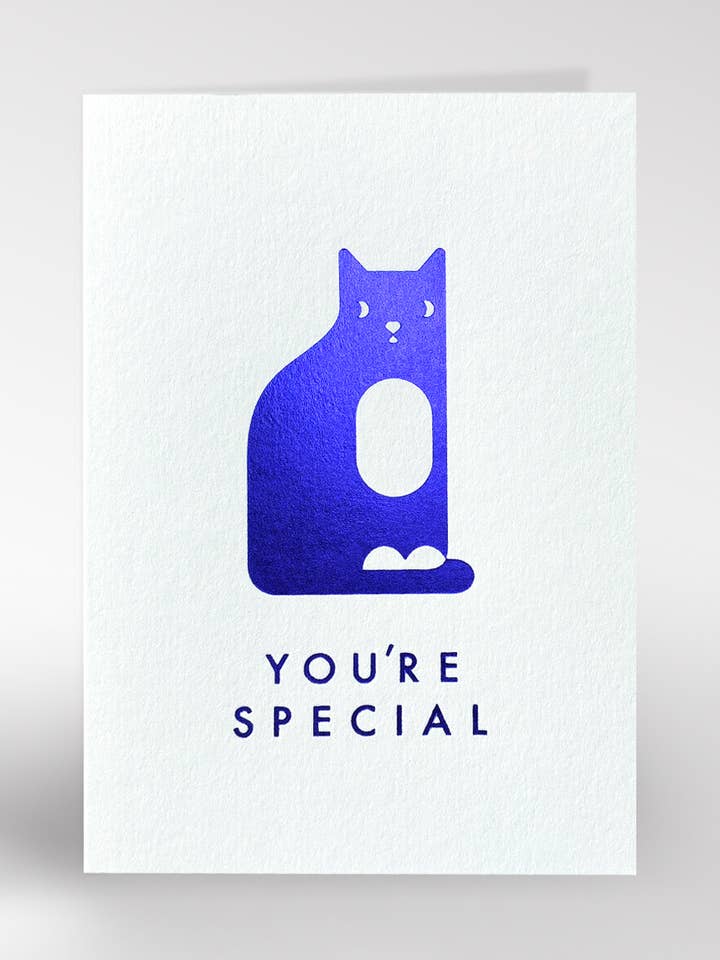 361F Du er speciel varmfolieret kort for engroshandel hos Dicky Bird