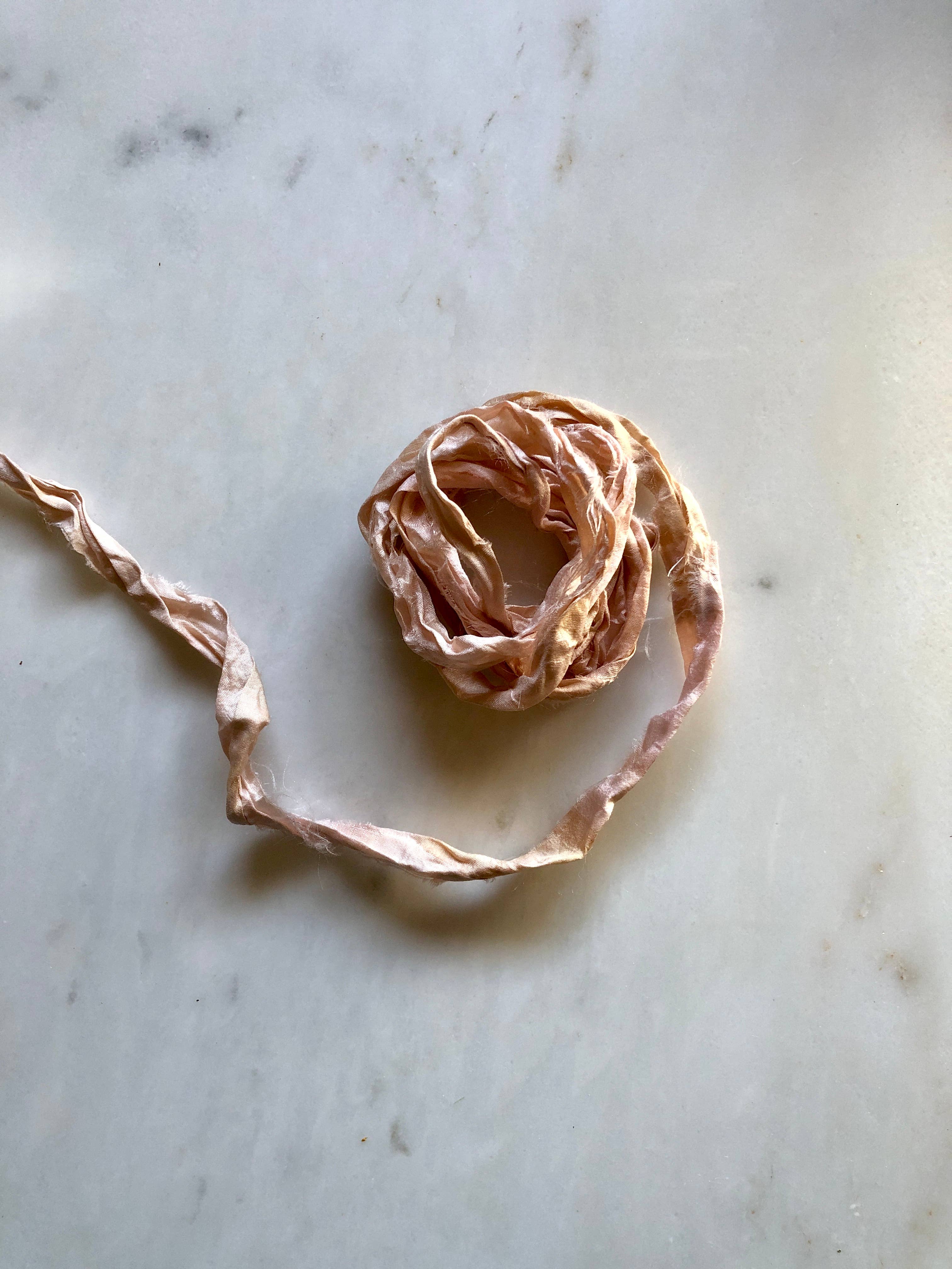 Nettle & Silk - Wholesale Ribbon – Gift wrapping - Upcycled Silk Sari Ribbon | 50 yard bundles7